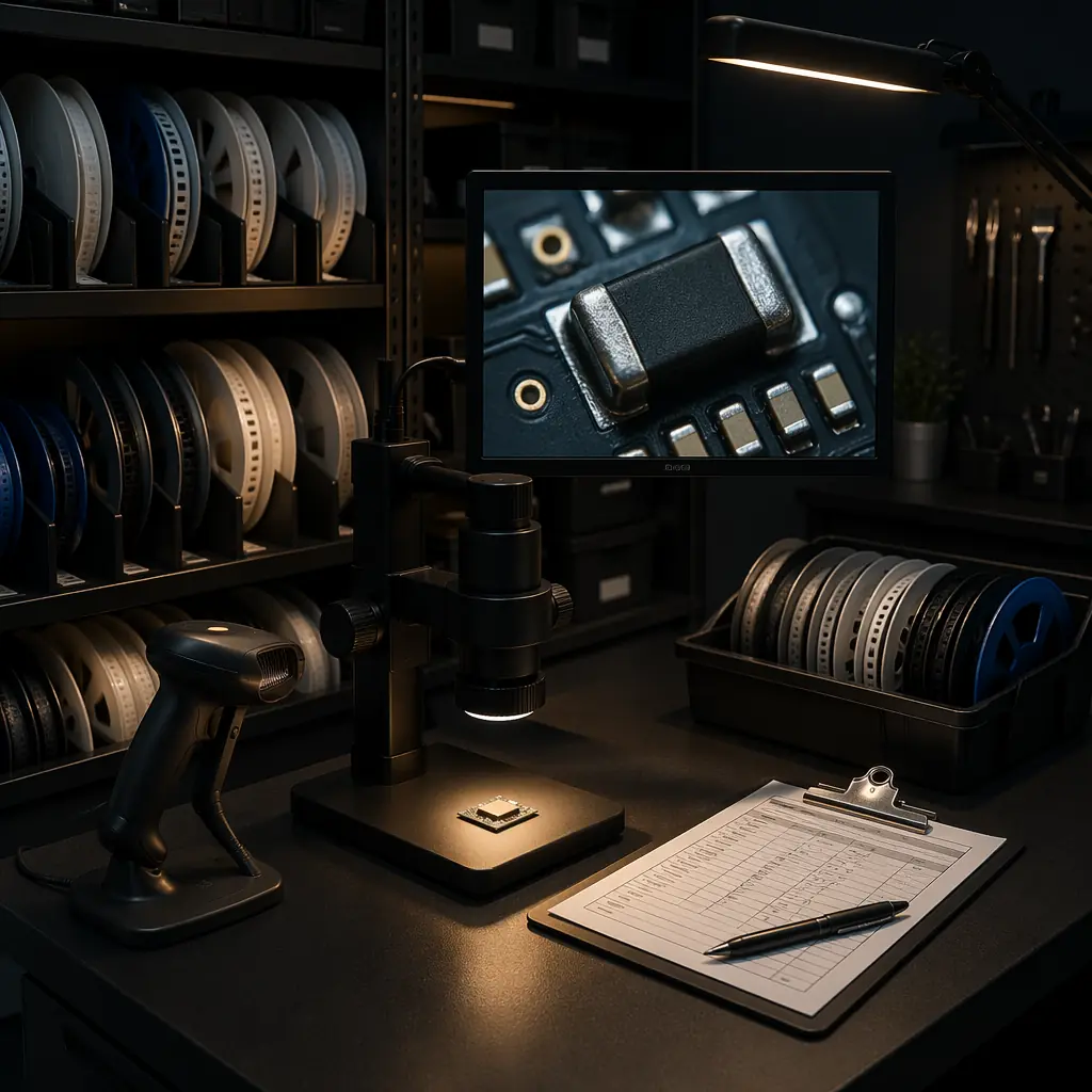 Incoming quality control inspection station