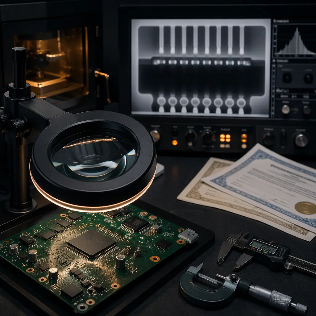 PCB testing and inspection equipment