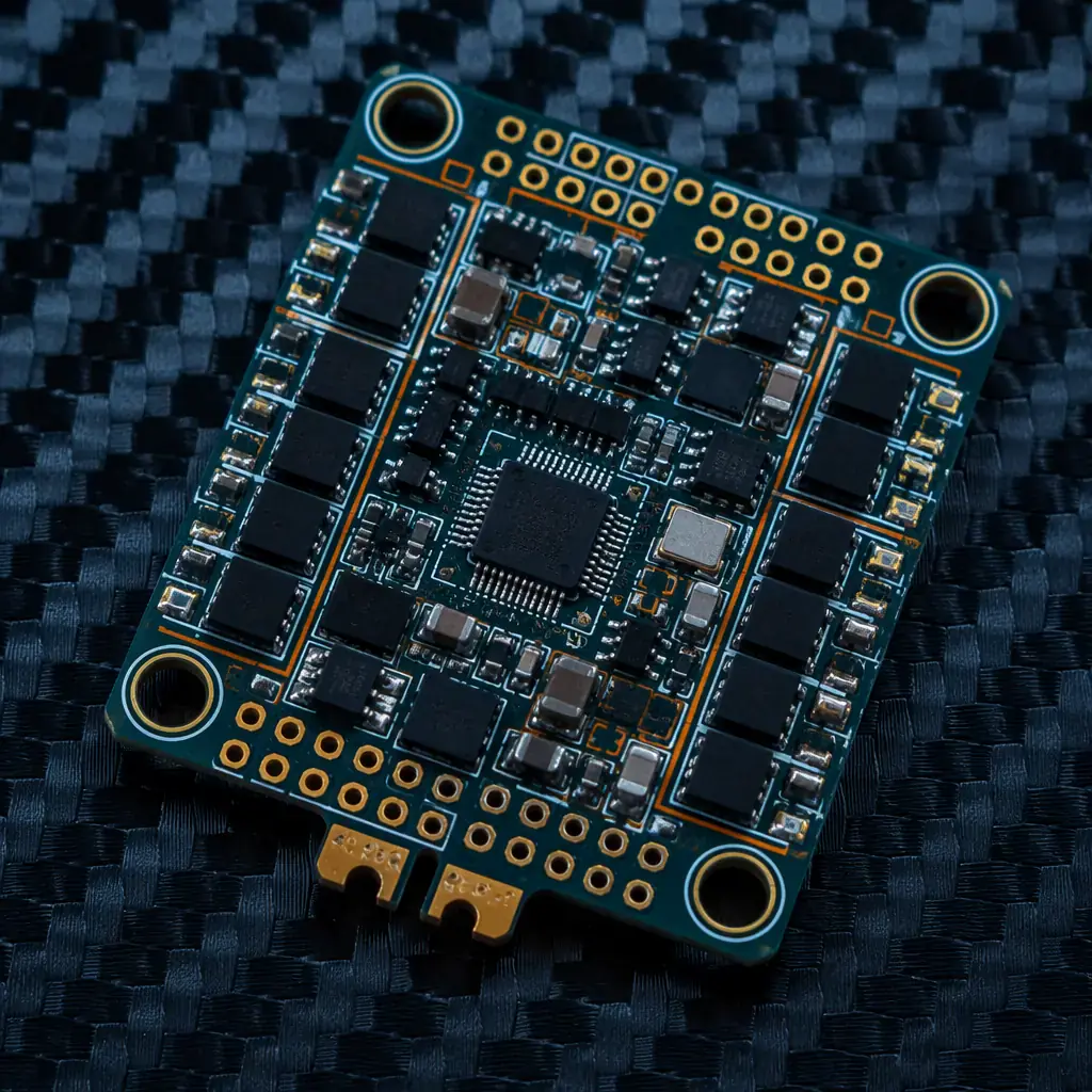 Drone PCB controller assembly