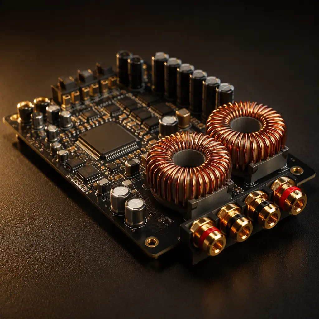 Class-D Audio Amplifier PCB Design — Power Stage…