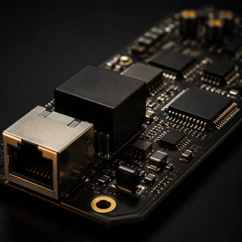 Ethernet PHY PCB Design — Magnetics Placement, 100 Ohm…