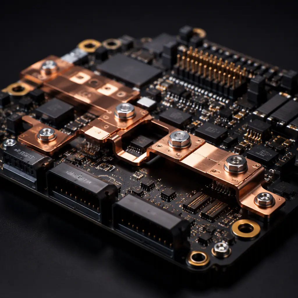 EV Battery Management System (BMS) PCB — High-Voltage…