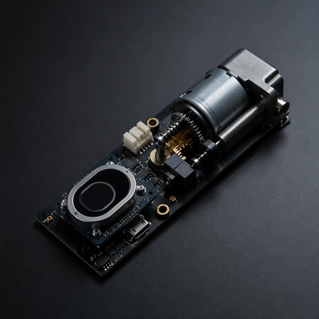 Smart Lock PCB Design — Motor Drive, Fingerprint…