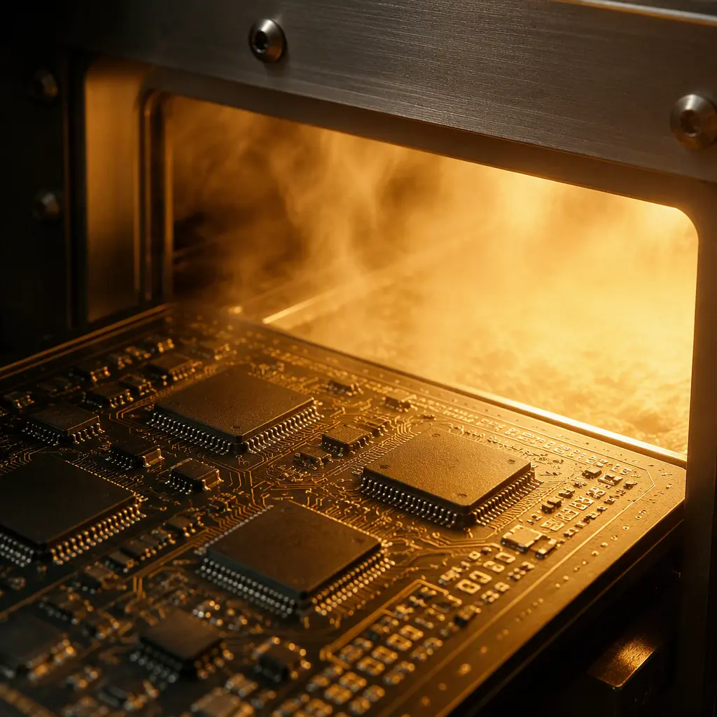 Vapor Phase Soldering vs Reflow &mdash; High-Reliability Boards