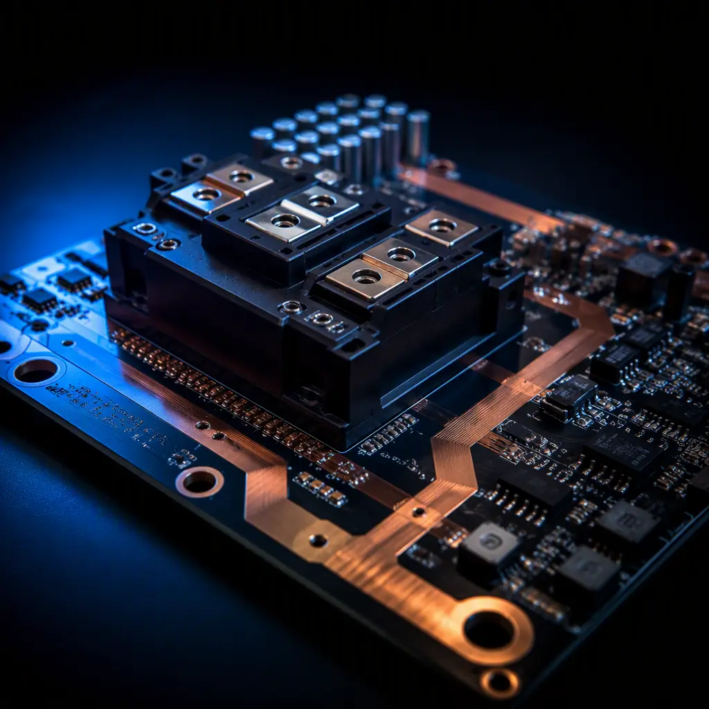 SiC & GaN PCB Design — Wide-Bandgap Layout, Loop Parasitics & Cooling for 800V Power