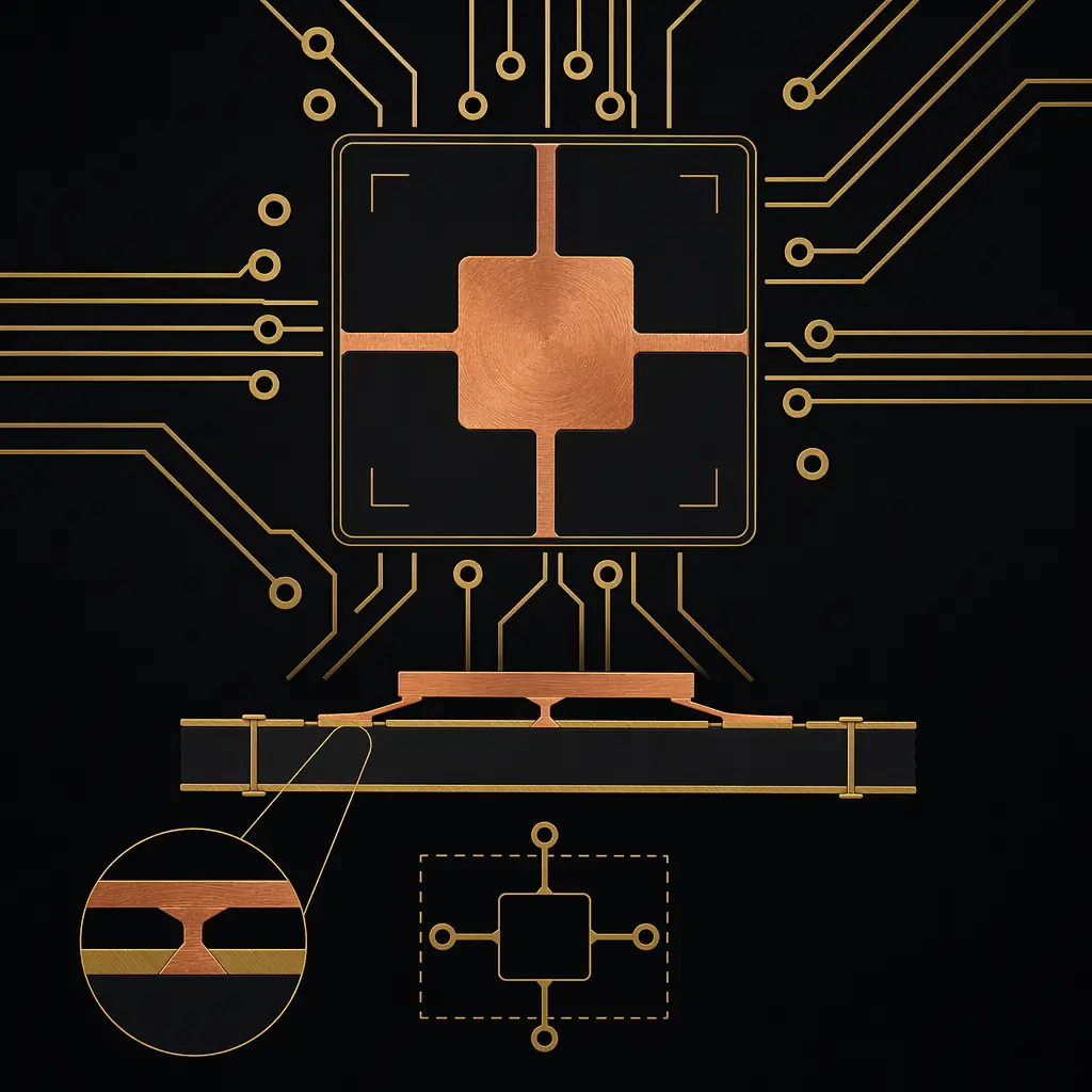 PCB DFM thermal relief design