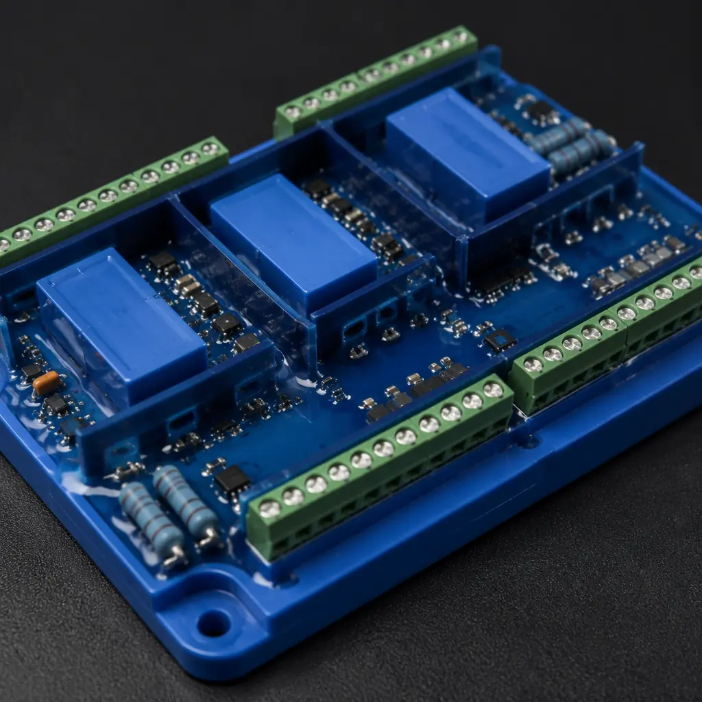 Intrinsically safe PCB assembly with zener barriers and encapsulated isolation components for hazardous location certification