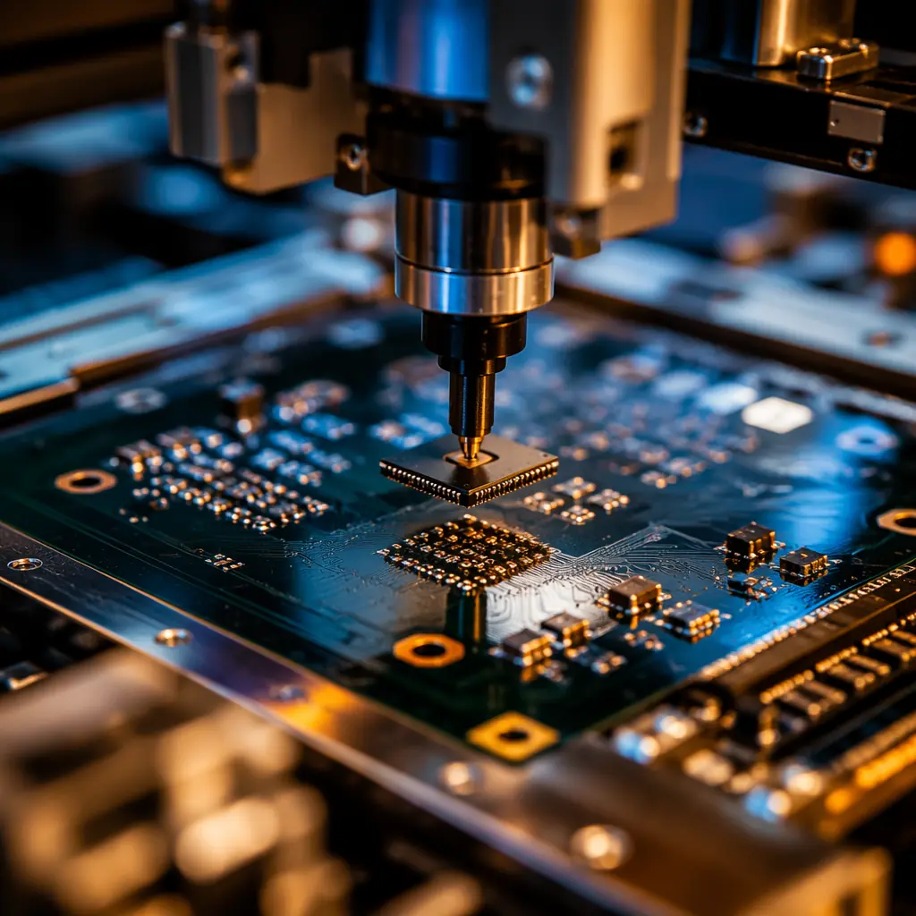 Shared PCB panel layout showing multiple small-batch designs from different customers combined on a single production panel