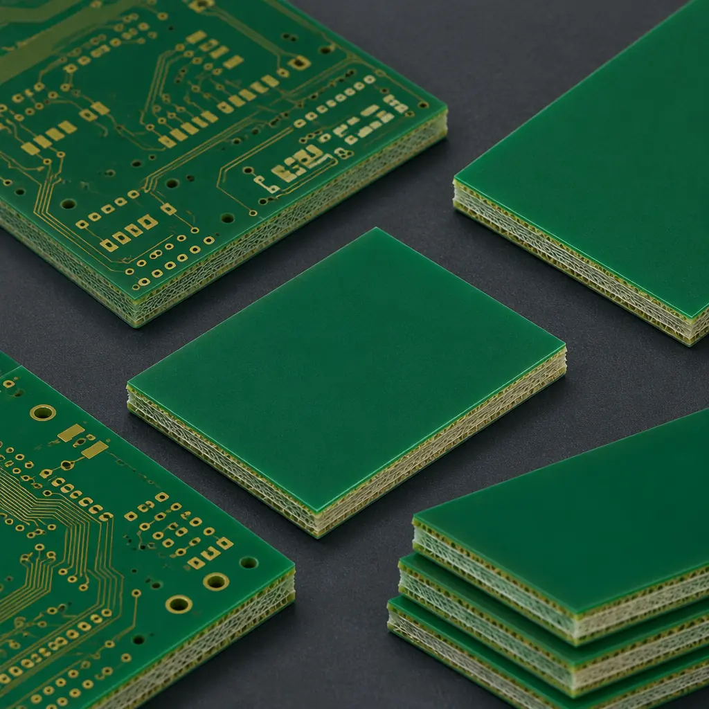 RoHS-compliant PCB materials and lead-free PCB assemblies on inspection bench