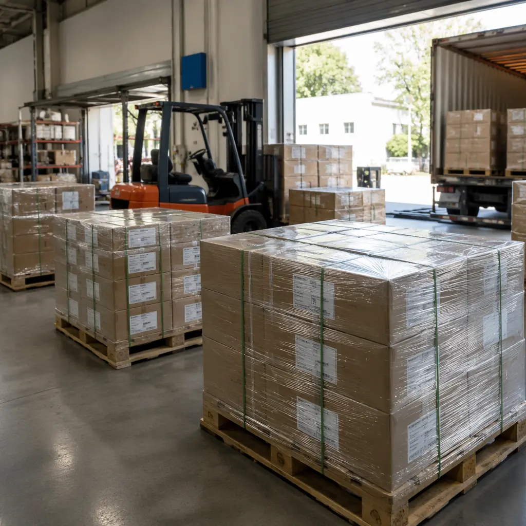 PCB production scheduling board with delivery tracking and shipment preparation in factory