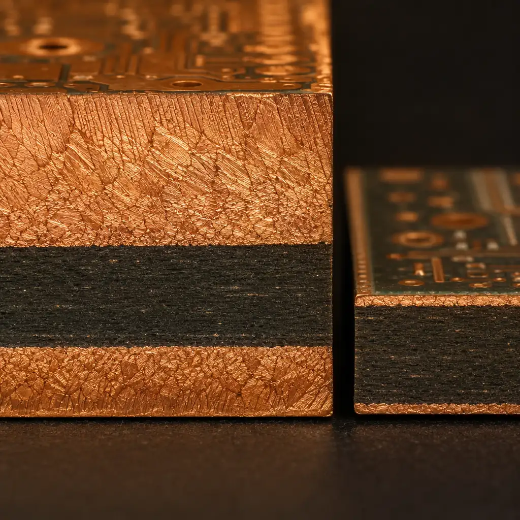 Heavy copper PCB