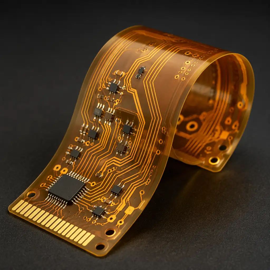 Flexible PCB polyimide coverlay