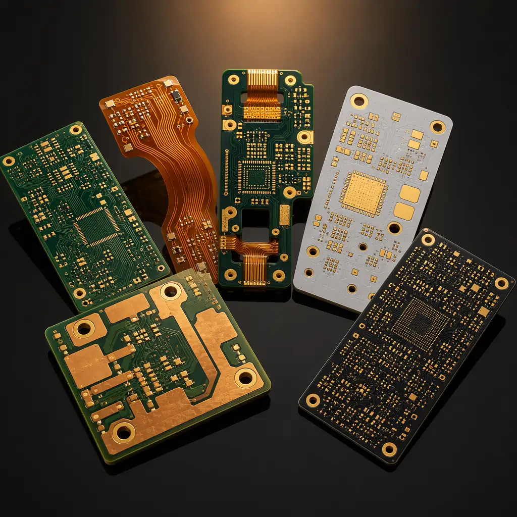 PCB manufacturing types overview