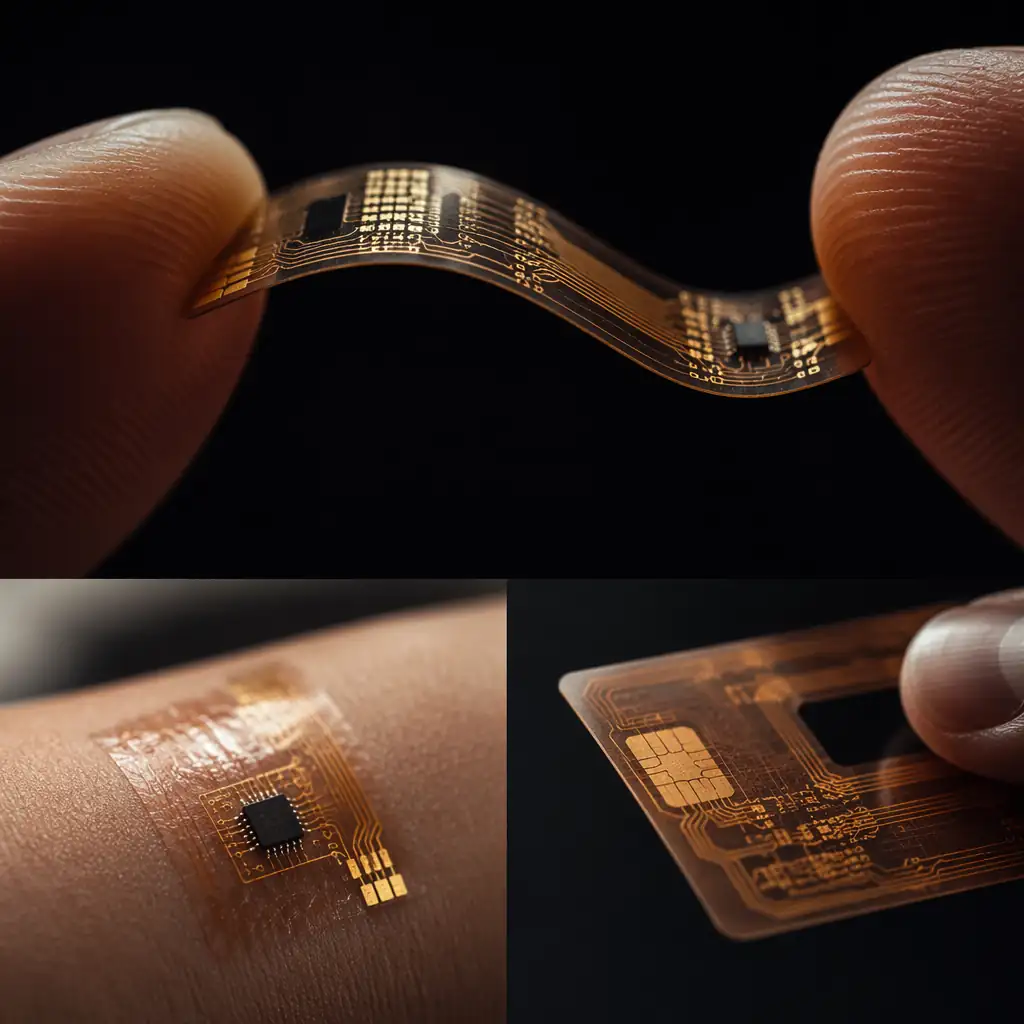Ultra-thin wearable PCB