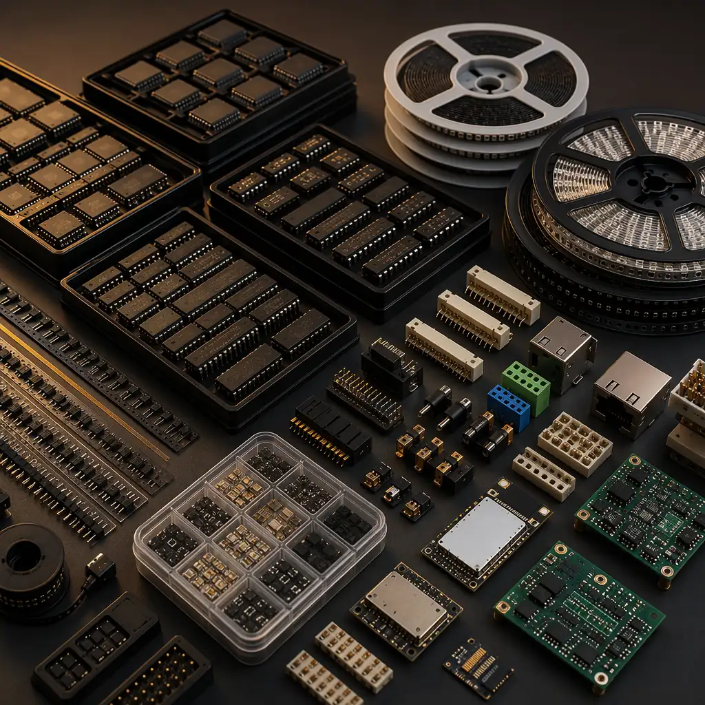Electronic components warehouse