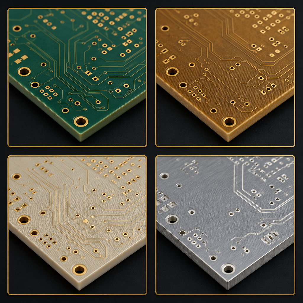 PCB material comparison