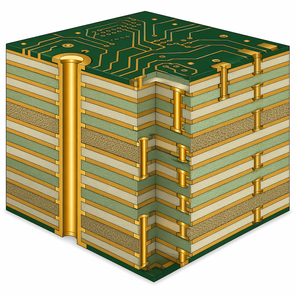PCB stackup diagram