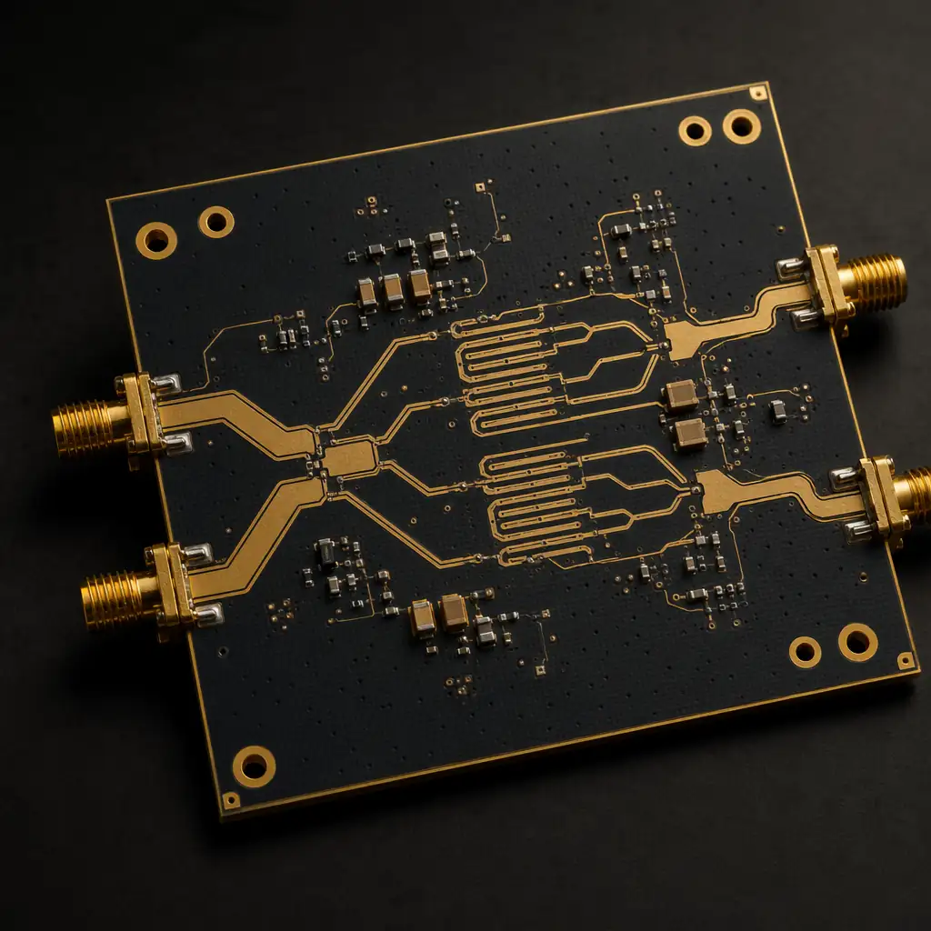 RF microwave PCB Rogers substrate