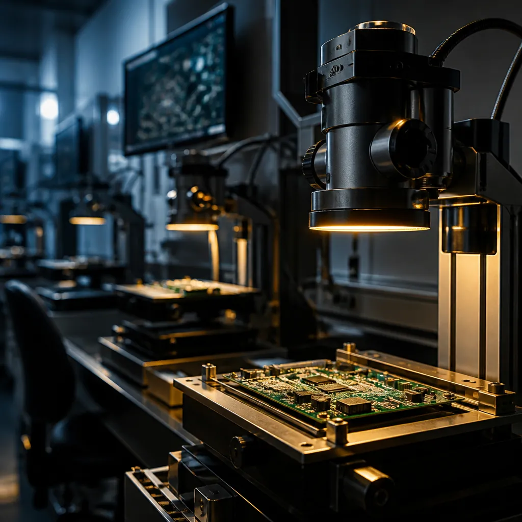 PCB quality control and testing laboratory